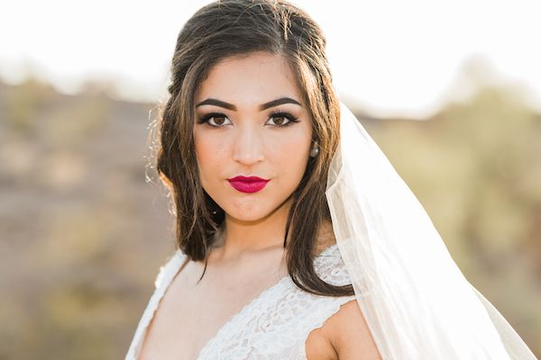  Desert Bridals Featuring a Dress Change & A Cactus With Cascading Florals