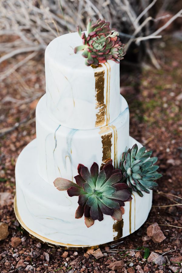  Desert Bridals Featuring a Dress Change & A Cactus With Cascading Florals