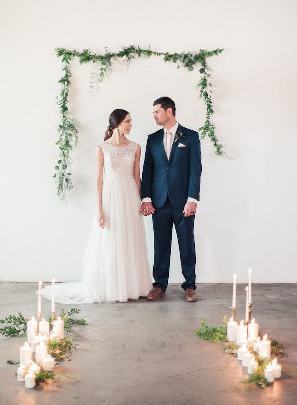  Romantic Blush and Rose Gold Downtown Phoenix Wedding