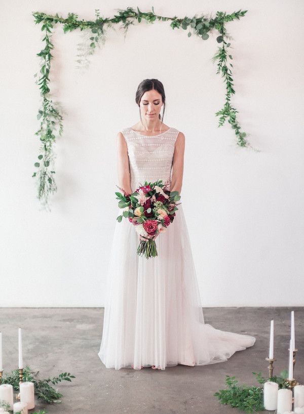  Romantic Blush and Rose Gold Downtown Phoenix Wedding