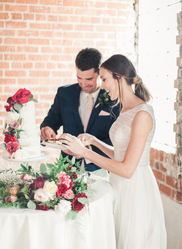  Romantic Blush and Rose Gold Downtown Phoenix Wedding