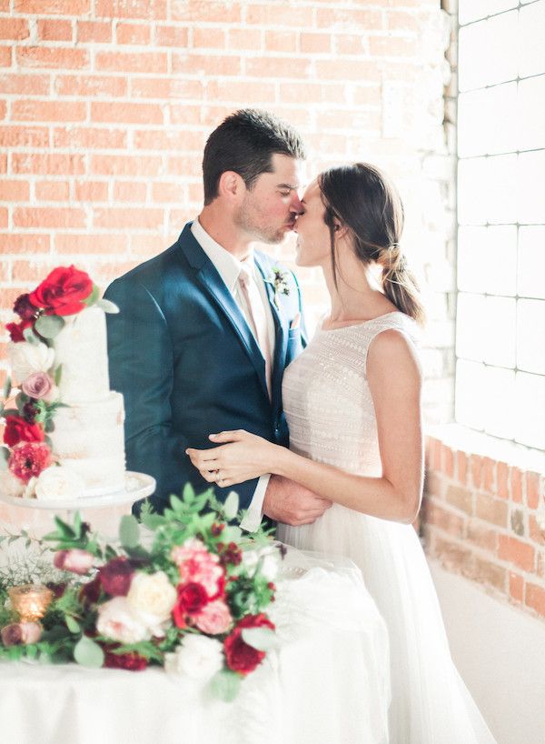  Romantic Blush and Rose Gold Downtown Phoenix Wedding