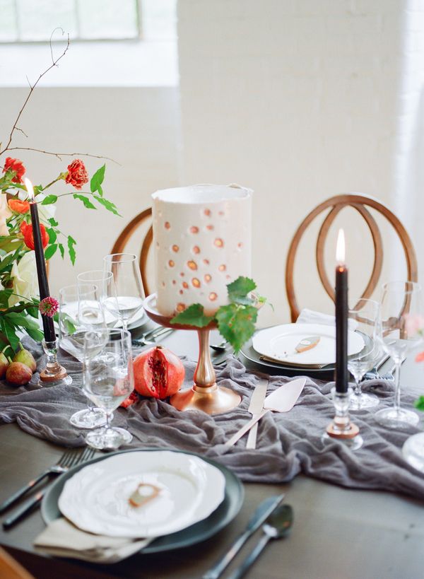  Artistic Villa Inspired Shoot with Copper Accents