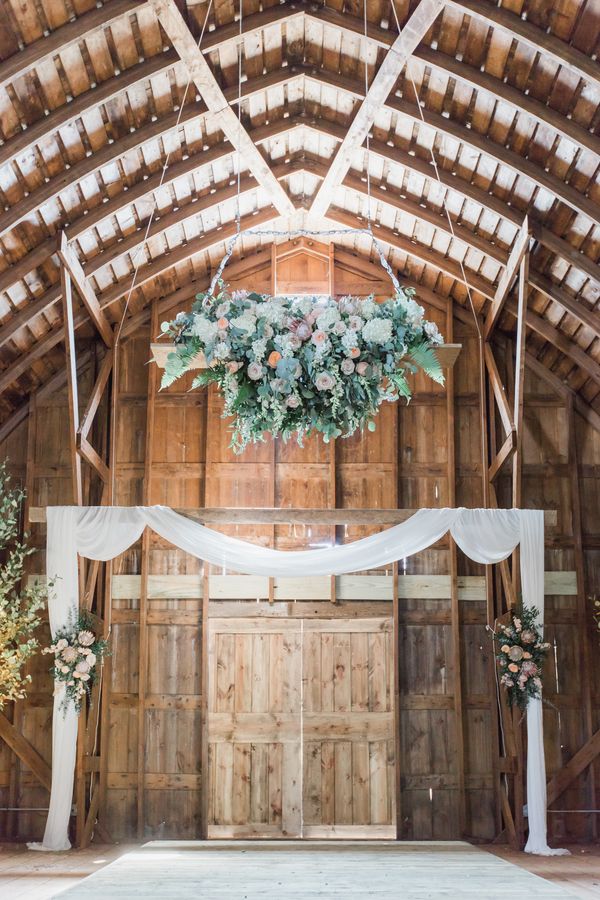  Elegant Barn Wedding at a Private Estate in Illinois