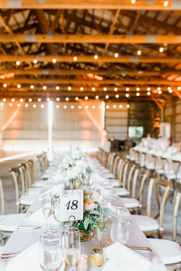 Elegant Barn Wedding At A Private Estate In Illinois The Perfect