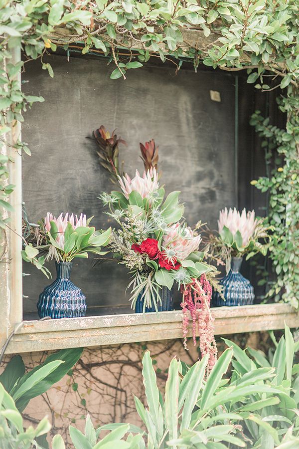  Stylish Blue and Boho Wedding Inspiration Made for the Summer