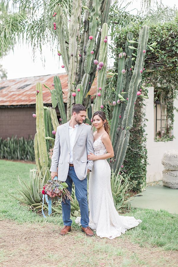 Stylish Blue and Boho Wedding Inspiration Made for the Summer