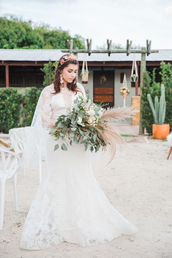  Desert Style Meets Florida Farm Life in this Bohemian Styled Fête