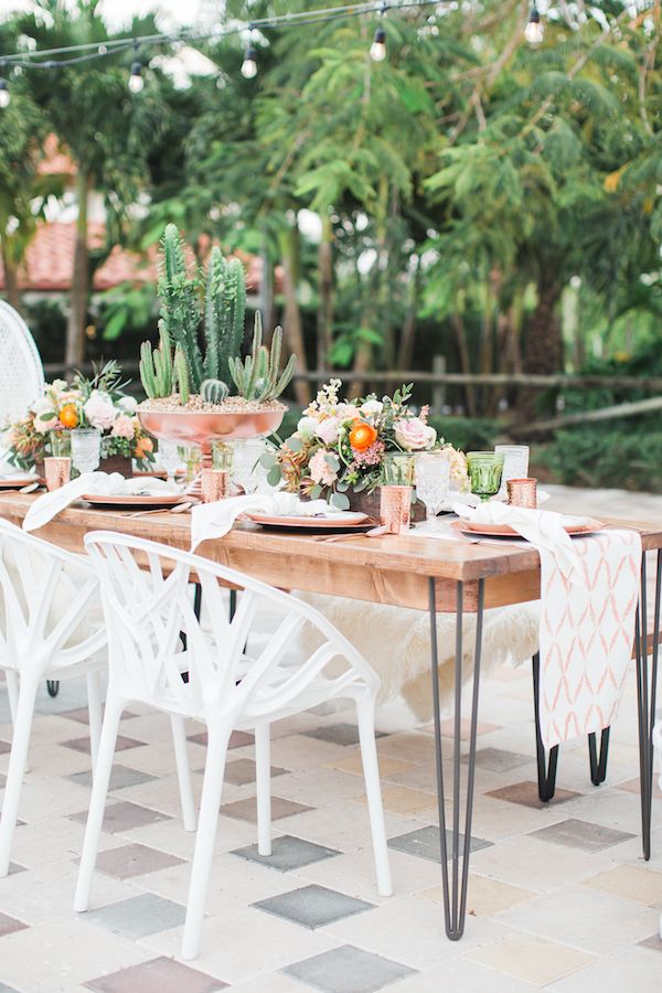  Desert Style Meets Florida Farm Life in this Bohemian Styled Fête