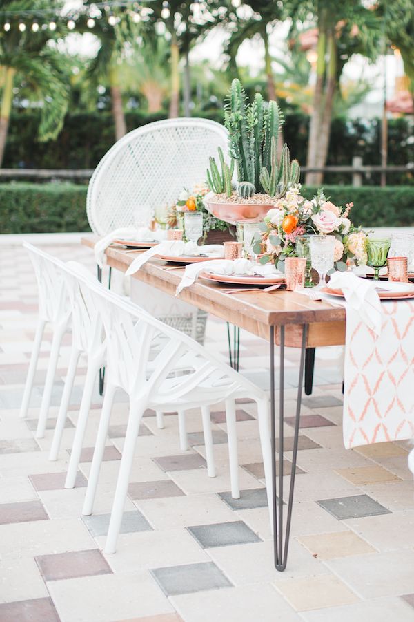  Desert Style Meets Florida Farm Life in this Bohemian Styled Fête