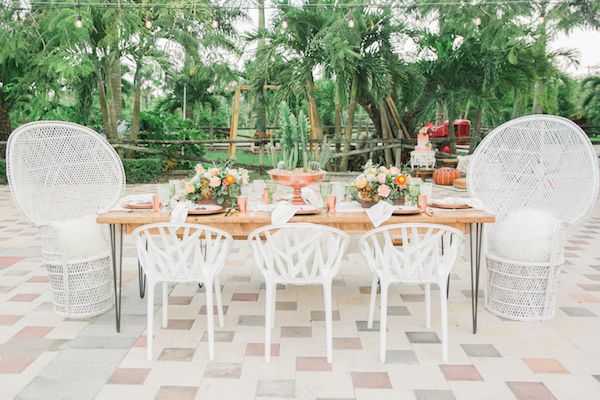  Desert Style Meets Florida Farm Life in this Bohemian Styled Fête