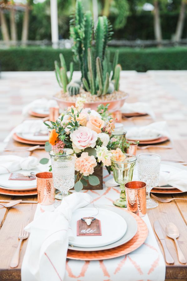  Desert Style Meets Florida Farm Life in this Bohemian Styled Fête