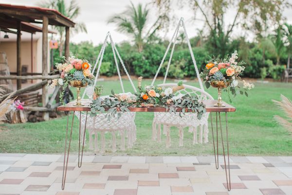  Desert Style Meets Florida Farm Life in this Bohemian Styled Fête