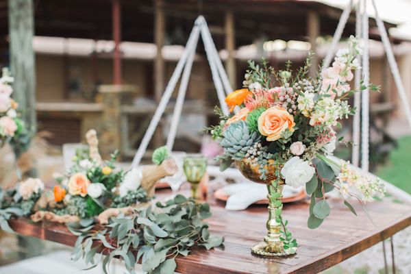  Desert Style Meets Florida Farm Life in this Bohemian Styled Fête