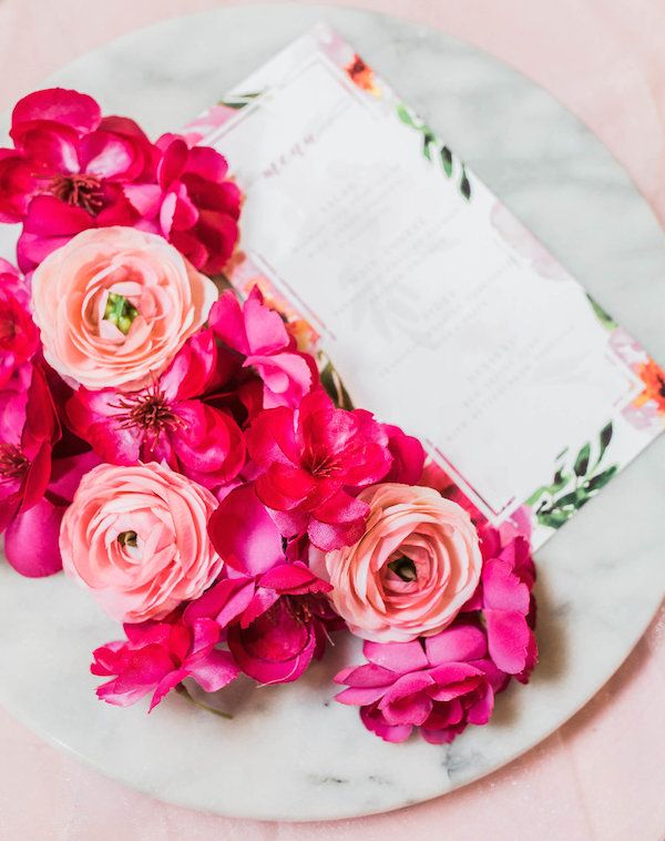  Wedding Inspo —  A Pretty Palette of Pinks and Purples