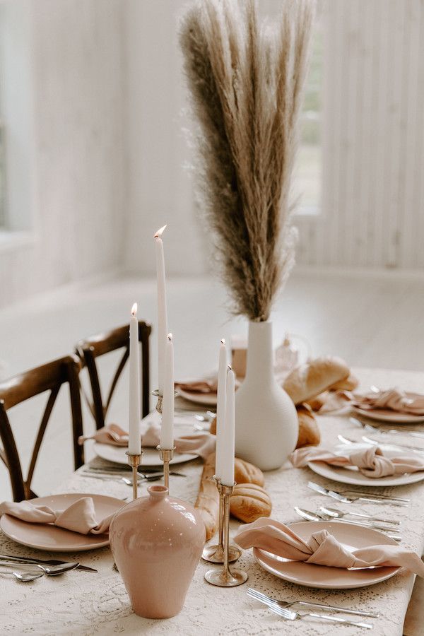  Brown & Blush Tones at The White Sparrow Barn