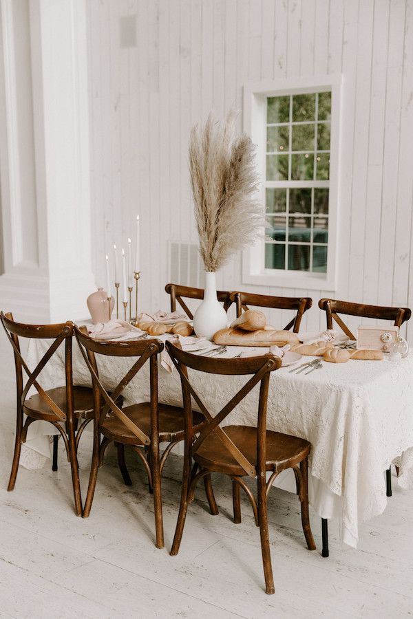  Brown & Blush Tones at The White Sparrow Barn