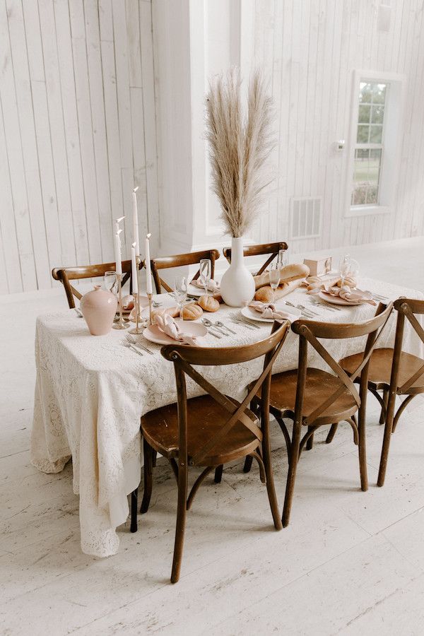  Brown & Blush Tones at The White Sparrow Barn