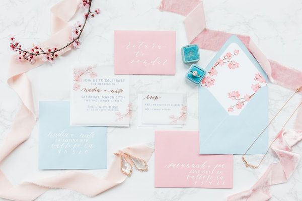  Cherry Blossom Inspired Wedding Theme