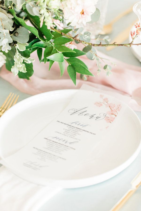  Cherry Blossom Inspired Wedding Theme