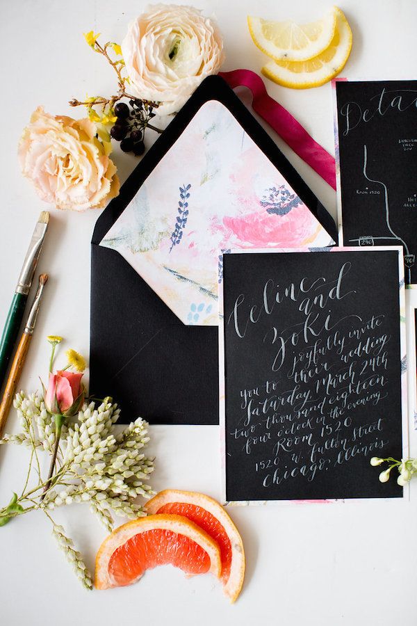  Painterly Chicago Wedding Inspo with Colorful Details Galore!