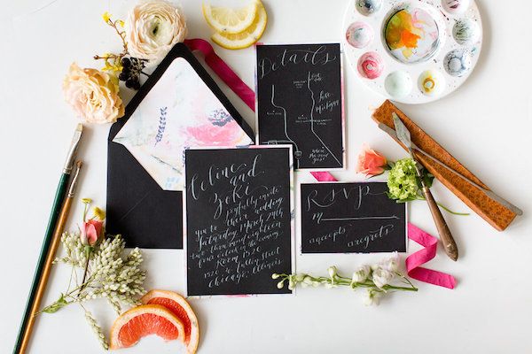  Painterly Chicago Wedding Inspo with Colorful Details Galore!