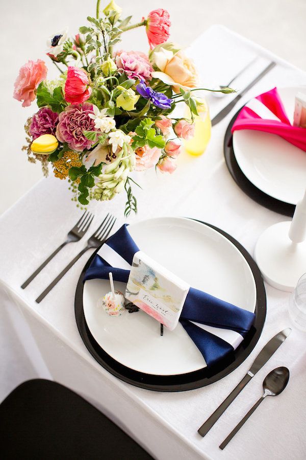  Painterly Chicago Wedding Inspo with Colorful Details Galore!