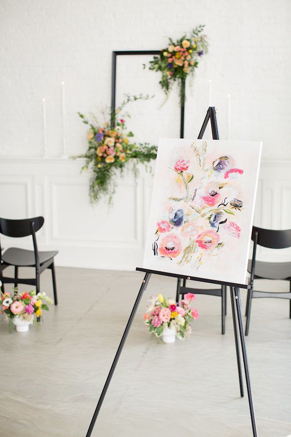  Painterly Chicago Wedding Inspo with Colorful Details Galore!