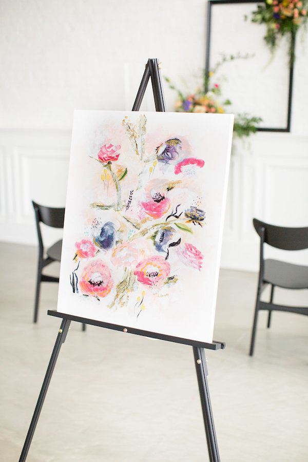  Painterly Chicago Wedding Inspo with Colorful Details Galore!