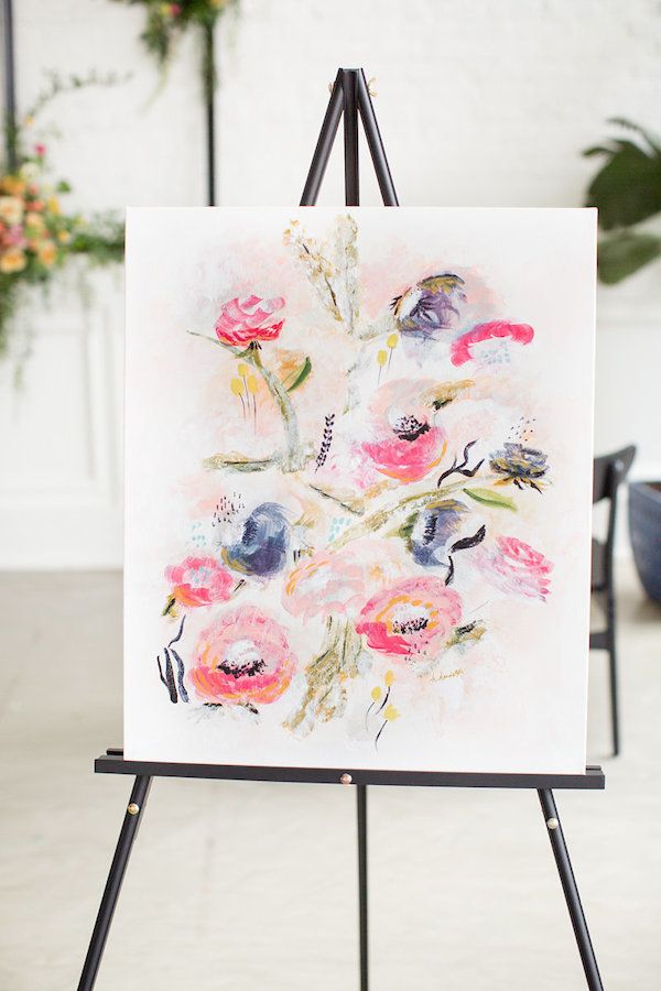  Painterly Chicago Wedding Inspo with Colorful Details Galore!