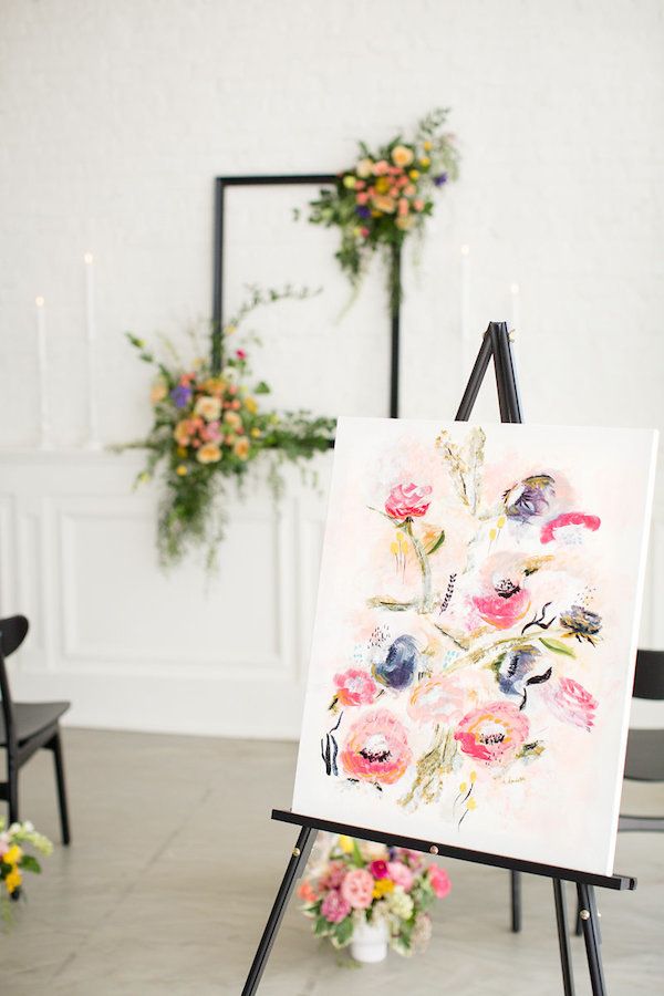  Painterly Chicago Wedding Inspo with Colorful Details Galore!