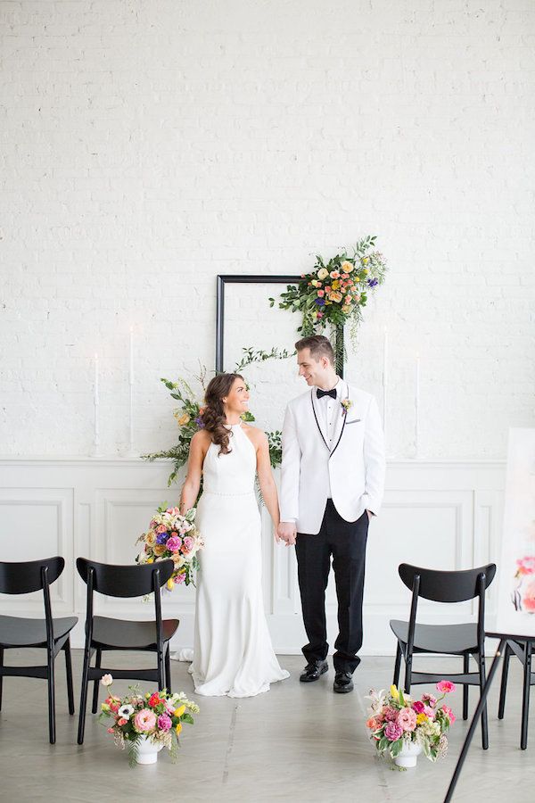  Painterly Chicago Wedding Inspo with Colorful Details Galore!