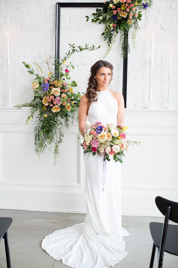  Painterly Chicago Wedding Inspo with Colorful Details Galore!