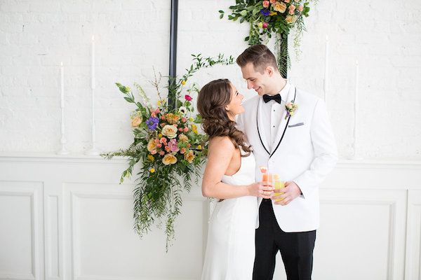  Painterly Chicago Wedding Inspo with Colorful Details Galore!