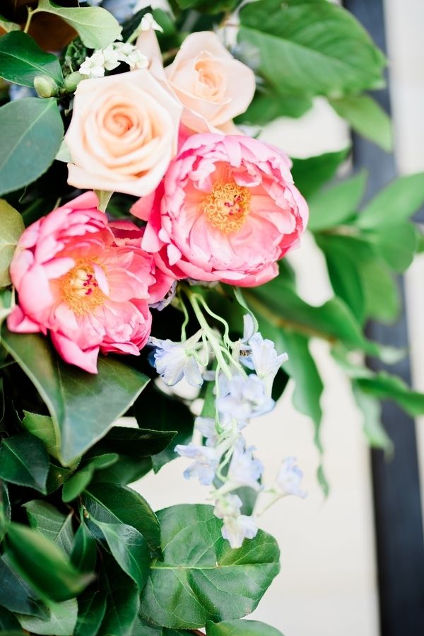  Romantic Blush and Blue Spring Nuptials