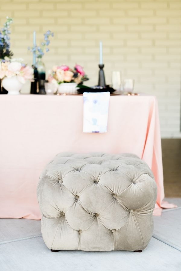 Romantic Blush and Blue Spring Nuptials