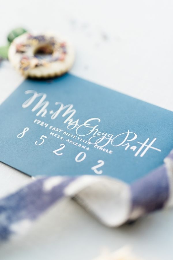 Romantic Blush and Blue Spring Nuptials