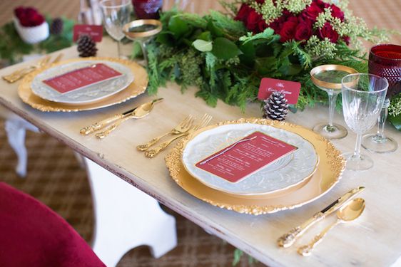 Married + Bright: Holiday Inspired Wedding Ideas