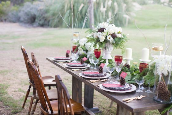 Married + Bright: Holiday Inspired Wedding Ideas