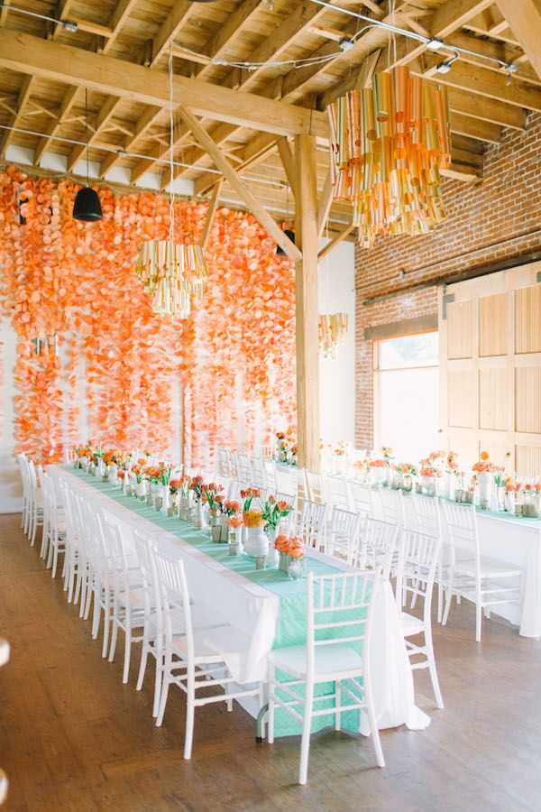  Bright & Bold Modern Rehearsal Dinner