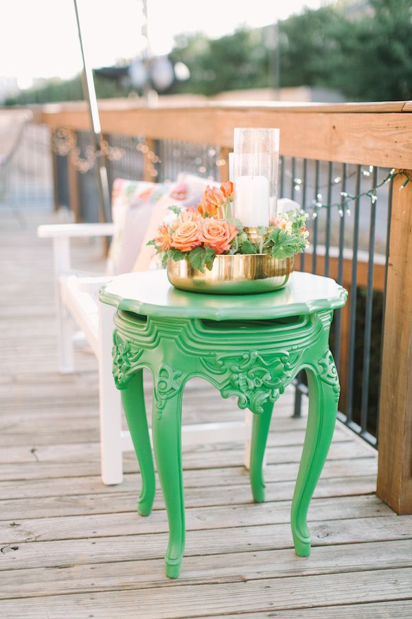  Bright & Bold Modern Rehearsal Dinner