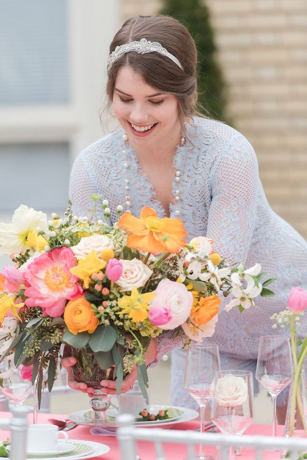  Citrus Inspired Bridal Brunch with Mimosas