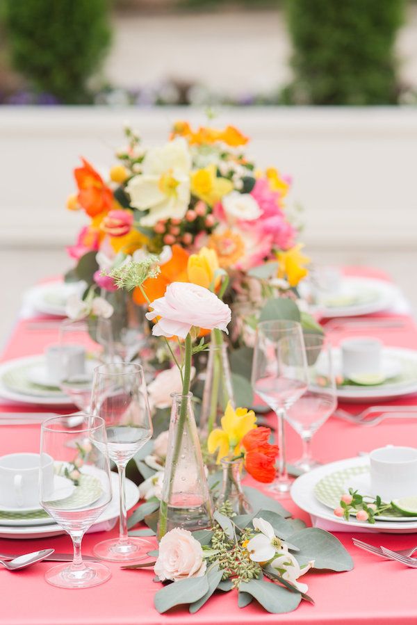  Citrus Inspired Bridal Brunch with Mimosas