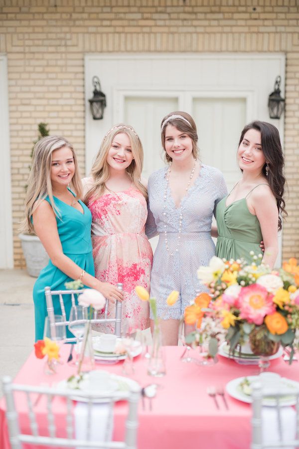  Citrus Inspired Bridal Brunch with Mimosas