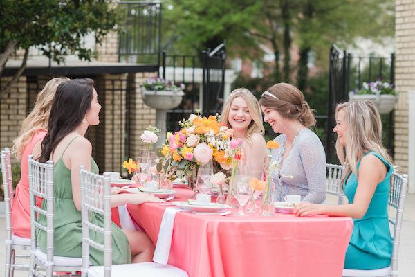  Citrus Inspired Bridal Brunch with Mimosas