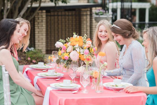  Citrus Inspired Bridal Brunch with Mimosas