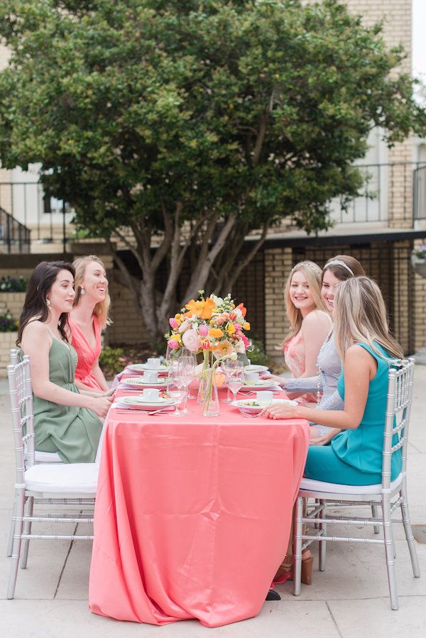  Citrus Inspired Bridal Brunch with Mimosas