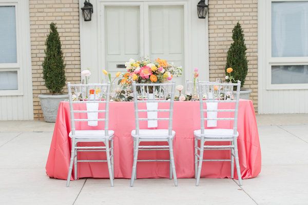  Citrus Inspired Bridal Brunch with Mimosas