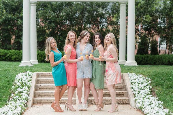  Citrus Inspired Bridal Brunch with Mimosas