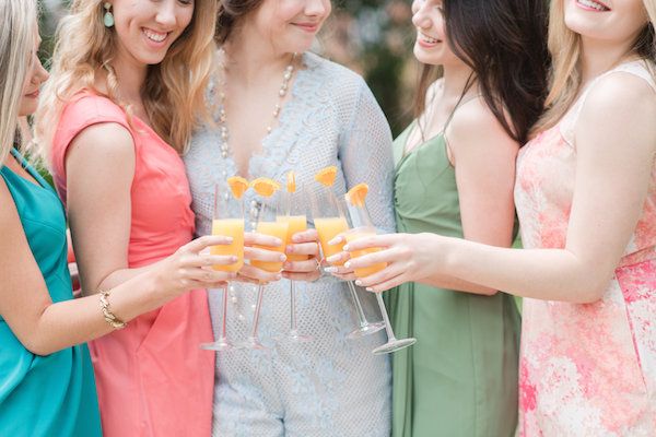  Citrus Inspired Bridal Brunch with Mimosas